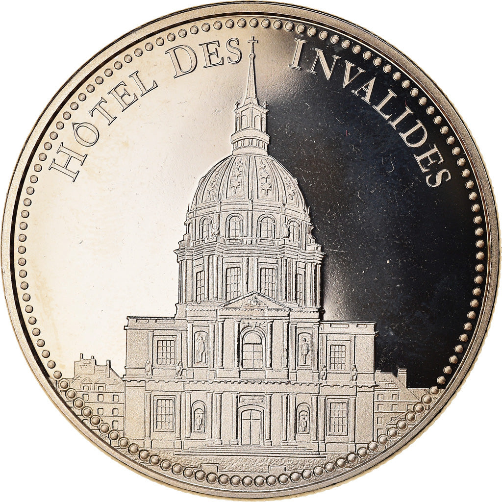 France, Medal, L'Hôtel des Invalides, Paris, MS(65-70), Copper-nickel