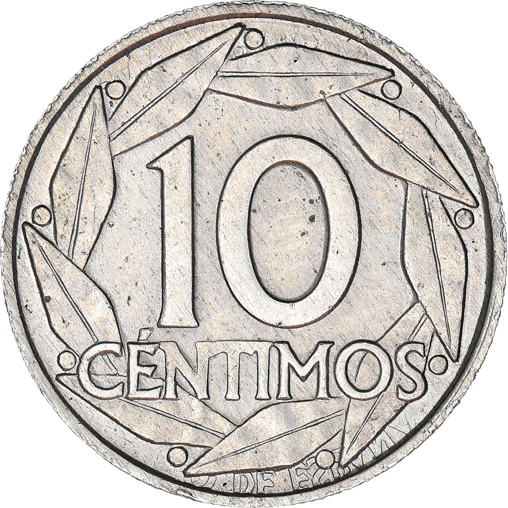 Munten, Spanje, Francisco Franco, caudillo, 10 Centimos, 1959, PR, Aluminium