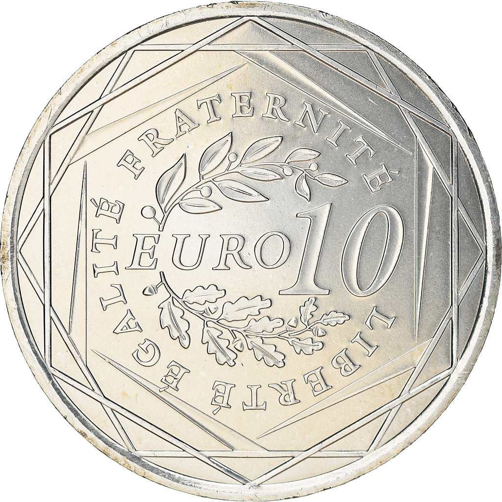 Frankreich, 10 Euro, 2009, Semeuse, UNZ, Silber