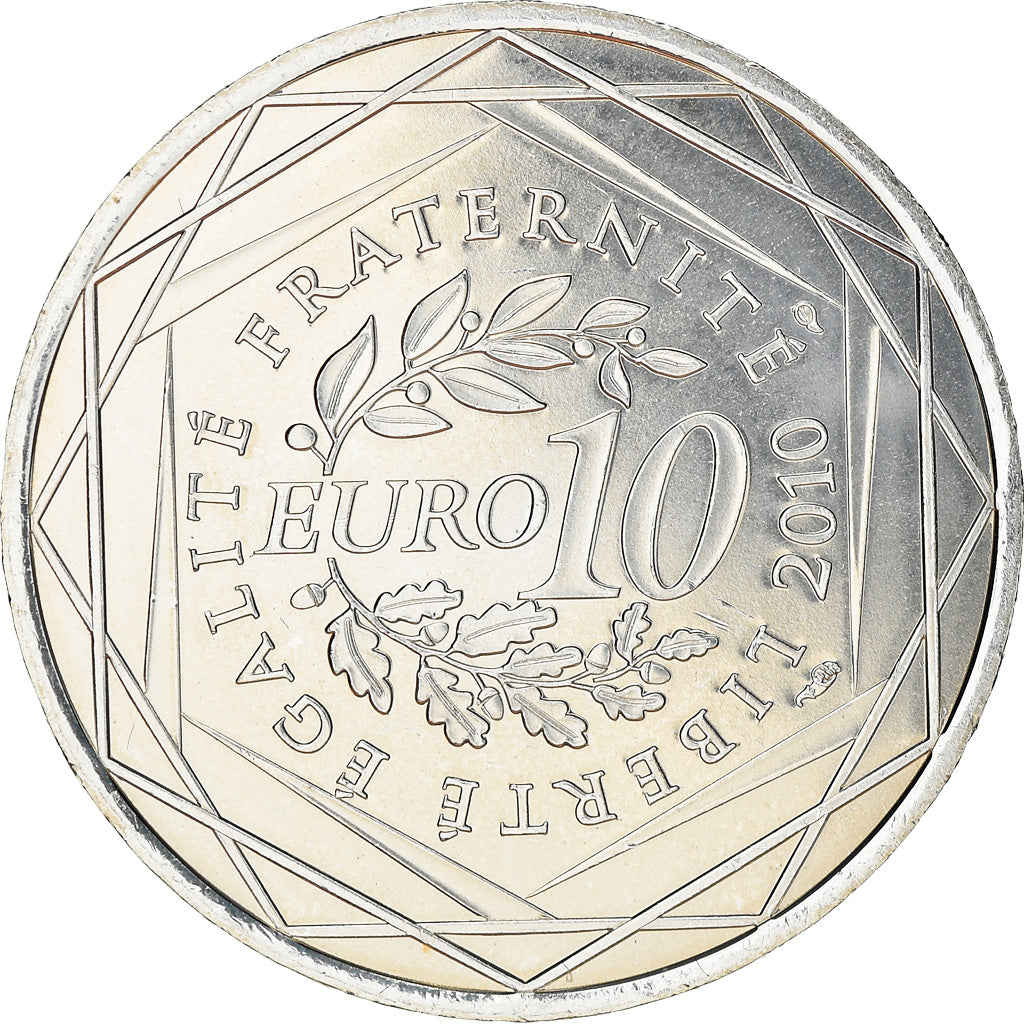 Frankreich, 10 Euro, Nord-Pas de Calais, 2010, UNZ, Silber