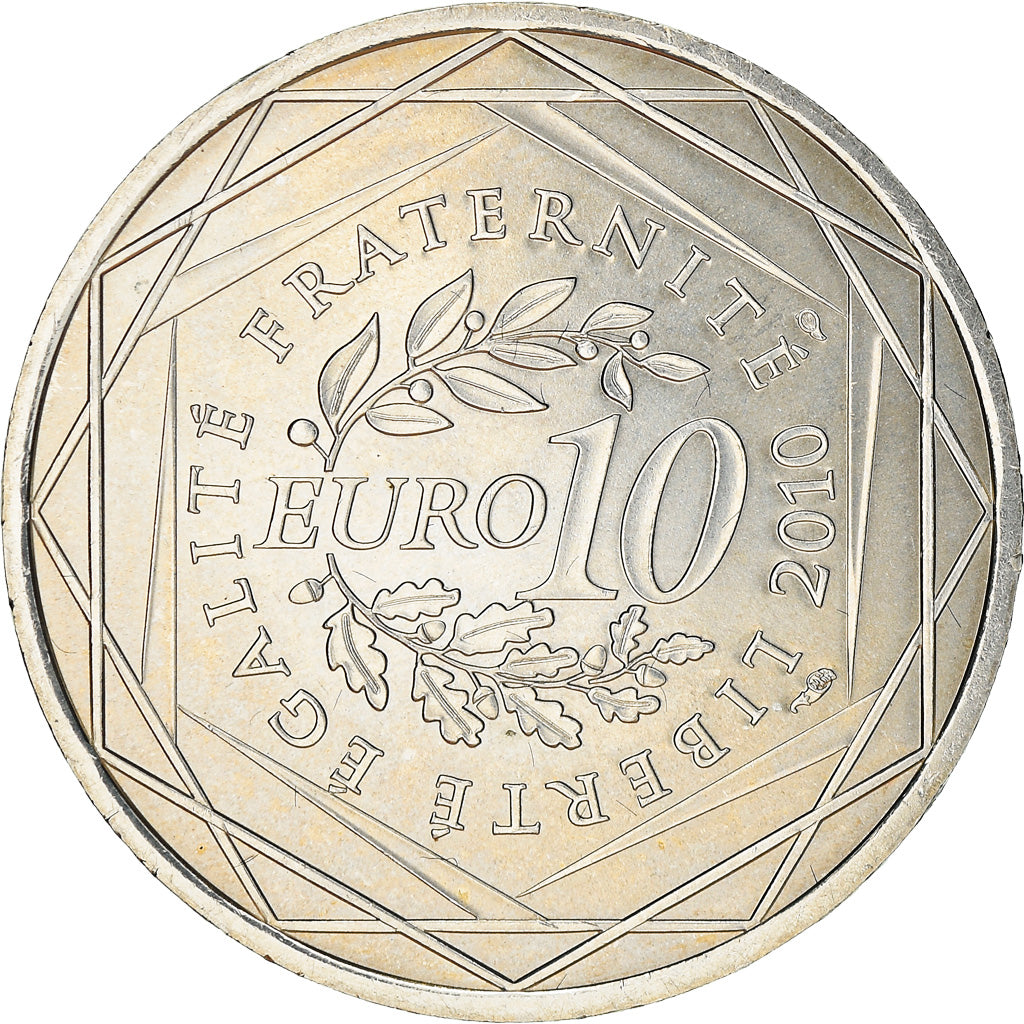 Frankreich, 10 Euro, Nord-Pas de Calais, 2010, UNZ, Silber