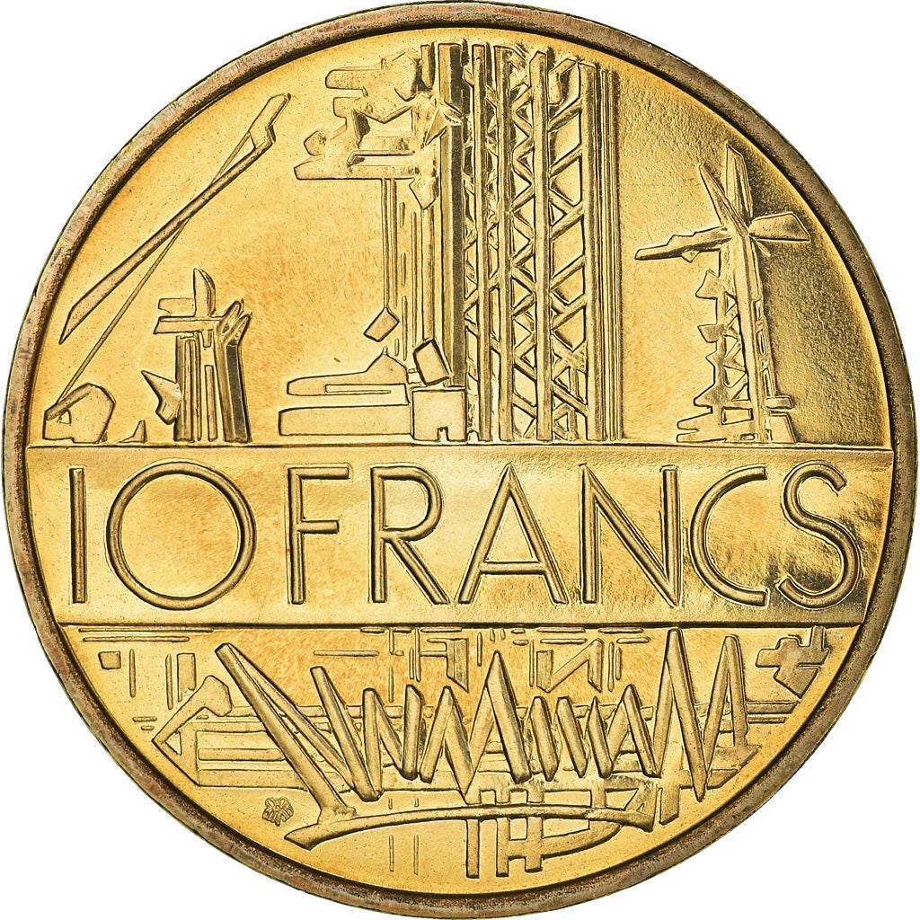 Coin, France, Mathieu, 10 Francs, 1987, FDC, MS(65-70), Nickel-brass, KM:940