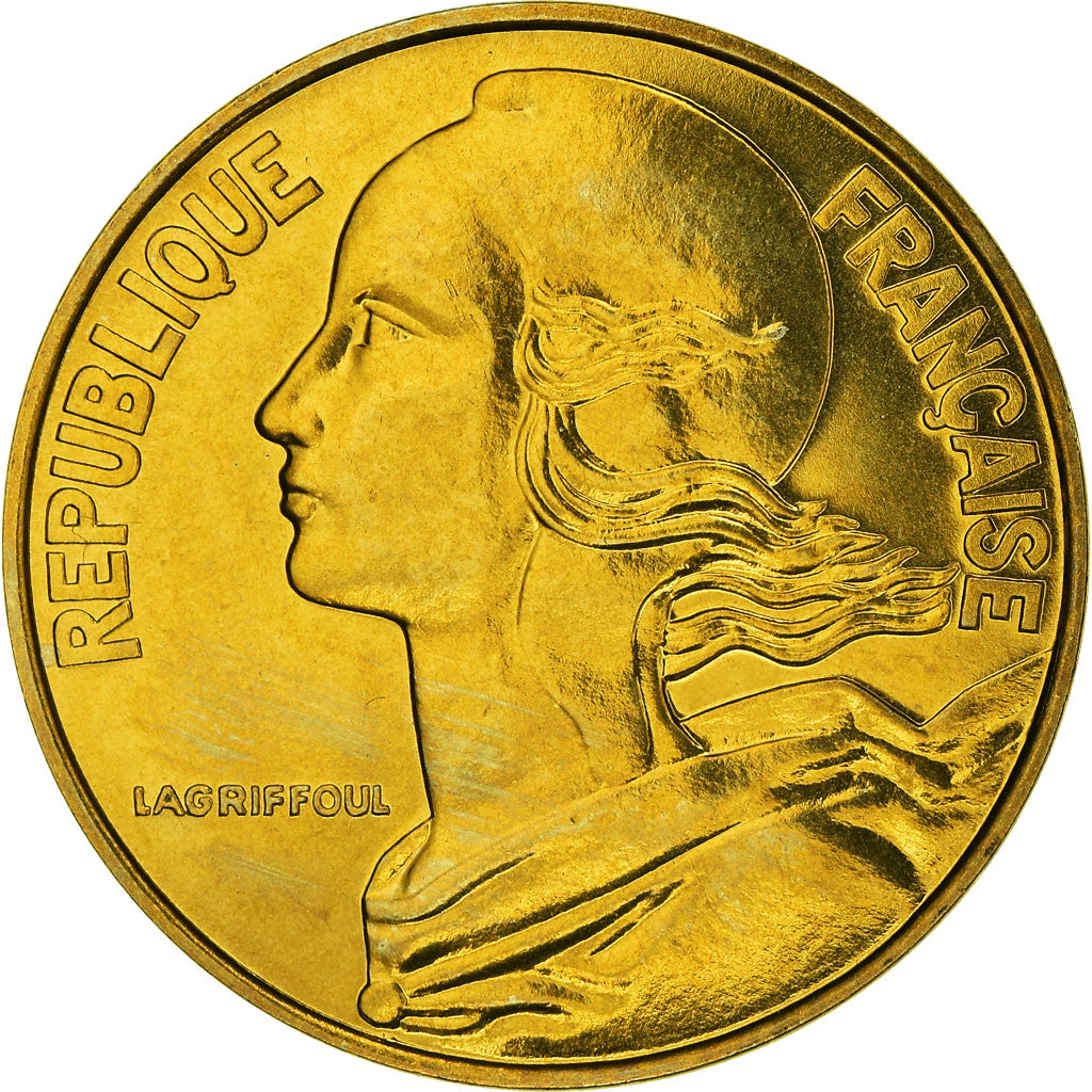 Monnaie, France, Marianne, 20 Centimes, 1986, Paris, FDC, Aluminum-Bronze