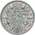 Münze, Großbritannien, George V, 6 Pence, 1935, SS, Silber, KM:832