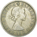 Coin, Great Britain, Elizabeth II, 1/2 Crown, 1961, VF(20-25), Copper-nickel