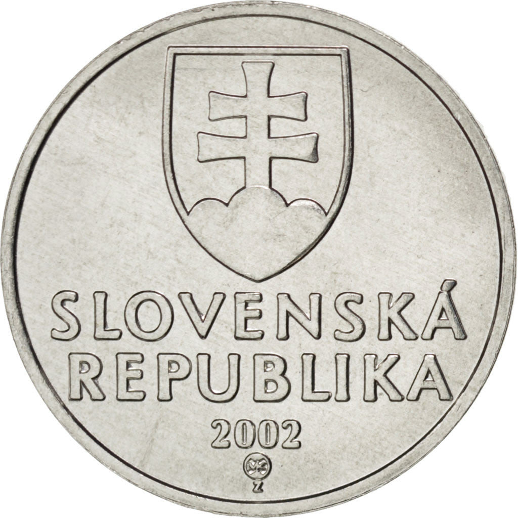 Moneta, Slovacchia, 10 Halierov, 2002, FDC, Alluminio, KM:17