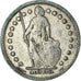 Coin, Switzerland, Franc, 1914, Bern, VF(20-25), Silver, KM:24
