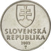 Münze, Slowakei, 2 Koruna, 2003, STGL, Nickel plated steel, KM:13