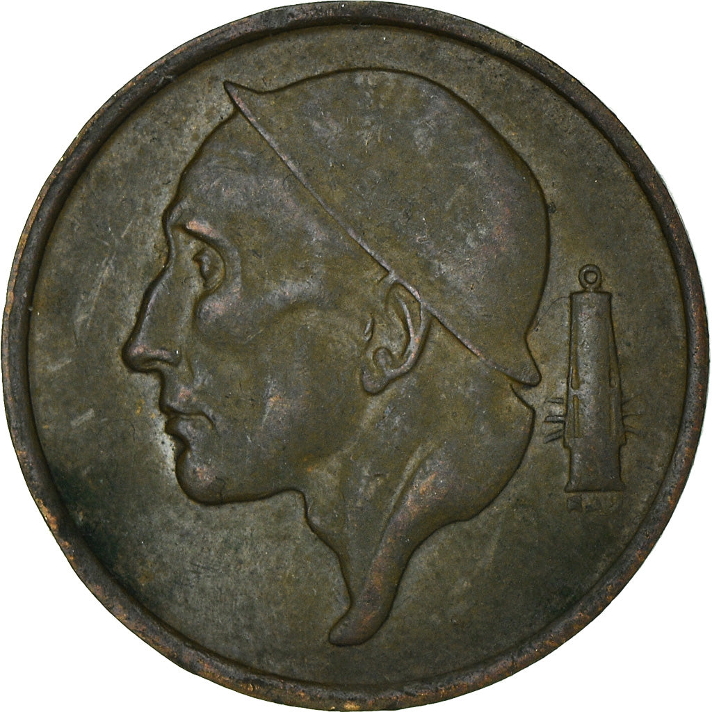 Monnaie, Belgique, Baudouin I, 50 Centimes, 1958, TTB, Bronze, KM:149.1