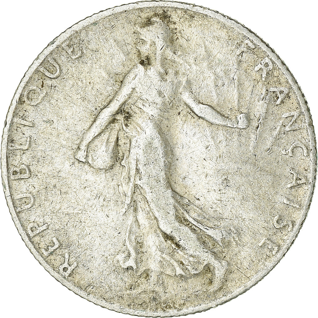 Monnaie, France, Semeuse, 50 Centimes, 1918, Paris, TTB, Argent, KM:854