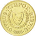 Coin, Cyprus, 2 Cents, 2003, MS(65-70), Nickel-brass, KM:54.3