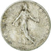 Coin, France, Semeuse, 50 Centimes, 1917, Paris, VF(30-35), Silver, KM:854