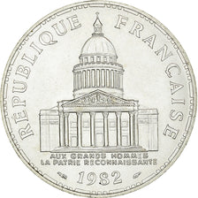 Coin, France, Panthéon, 100 Francs, 1982, Paris, MS(60-62), Silver, KM:951.1