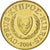 Monnaie, Chypre, 20 Cents, 2004, FDC, Nickel-brass, KM:62.2