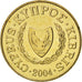 Coin, Cyprus, 20 Cents, 2004, MS(65-70), Nickel-brass, KM:62.2
