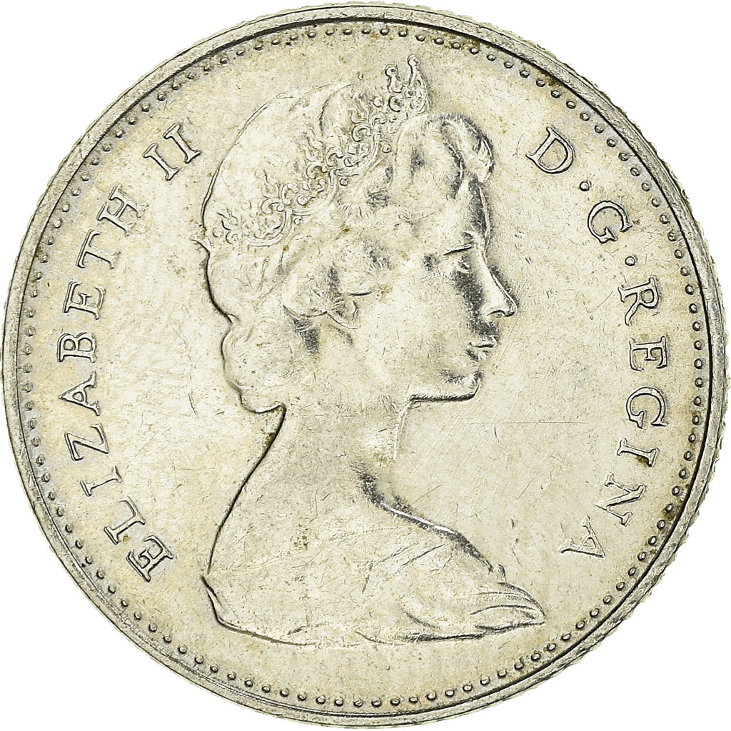 Monnaie, Canada, Elizabeth II, 10 Cents, 1968, Royal Canadian Mint, Ottawa, TTB