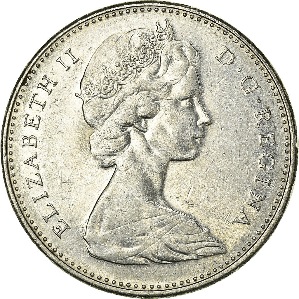 Moneta, Canada, Elizabeth II, 5 Cents, 1977, Royal Canadian Mint, Ottawa