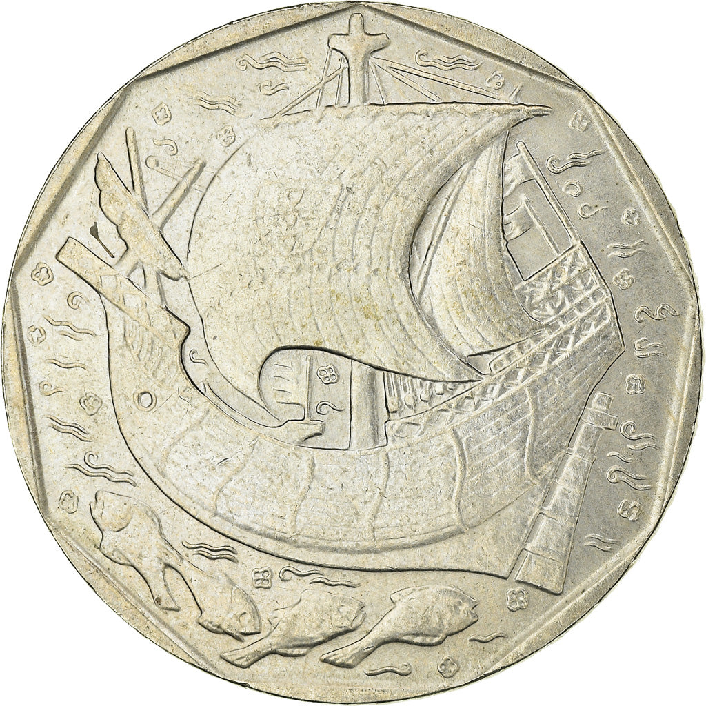 Coin, Portugal, 50 Escudos, 1987, AU(55-58), Copper-nickel, KM:636
