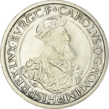 Münze, Belgien, 5 Ecu, 1987, UNZ, Silber, KM:166