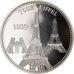 France, Medal, Paris - La Tour Eiffel, MS(65-70), Copper-nickel