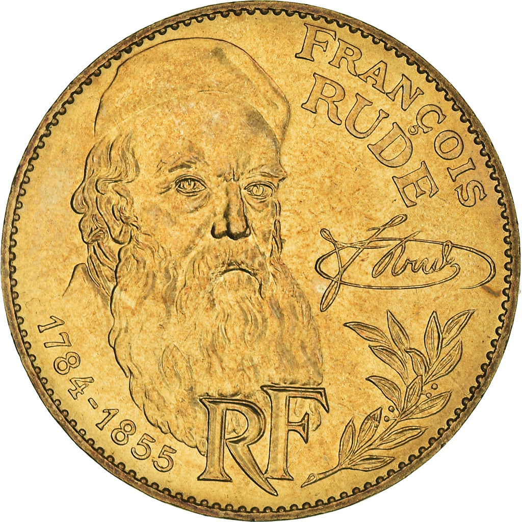 Münze, Frankreich, François Rude, 10 Francs, 1984, UNZ, Nickel-Bronze, KM:954
