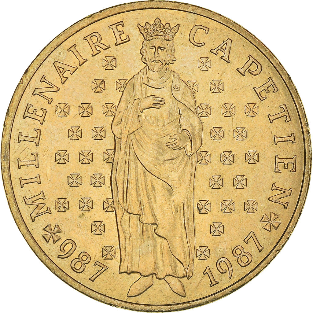 Coin, France, 10 Francs, 1987, AU(55-58), Nickel-Bronze, KM:961d