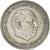 Moneda, España, Caudillo and regent, 50 Pesetas, 1957, BC+, Cobre - níquel