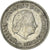 Münze, Niederlande, Juliana, 25 Cents, 1966, SS, Nickel, KM:183