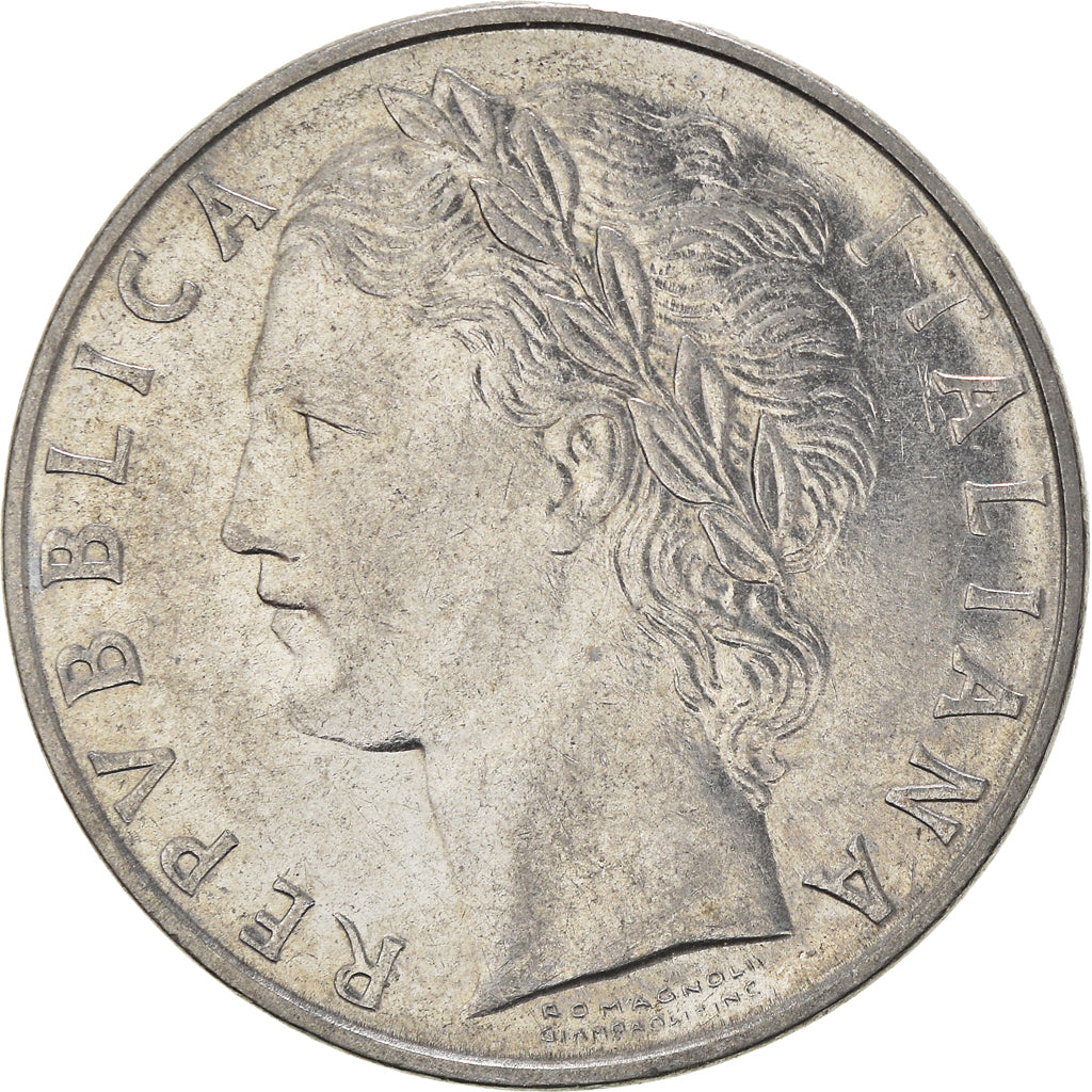 Monnaie, Italie, 100 Lire, 1970, Rome, TTB+, Acier inoxydable, KM:96.1