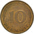 Moeda, ALEMANHA - REPÚBLICA FEDERAL, 10 Pfennig, 1993, Hambourg, EF(40-45)