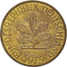 Coin, GERMANY - FEDERAL REPUBLIC, 10 Pfennig, 1979, Stuttgart, EF(40-45), Brass