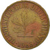 Münze, Bundesrepublik Deutschland, 10 Pfennig, 1968, Munich, SS, Brass Clad
