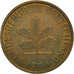Moneta, GERMANIA - REPUBBLICA FEDERALE, 10 Pfennig, 1994, Berlin, BB, Acciaio