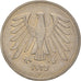 Monnaie, République fédérale allemande, 5 Mark, 1975, Munich, TTB