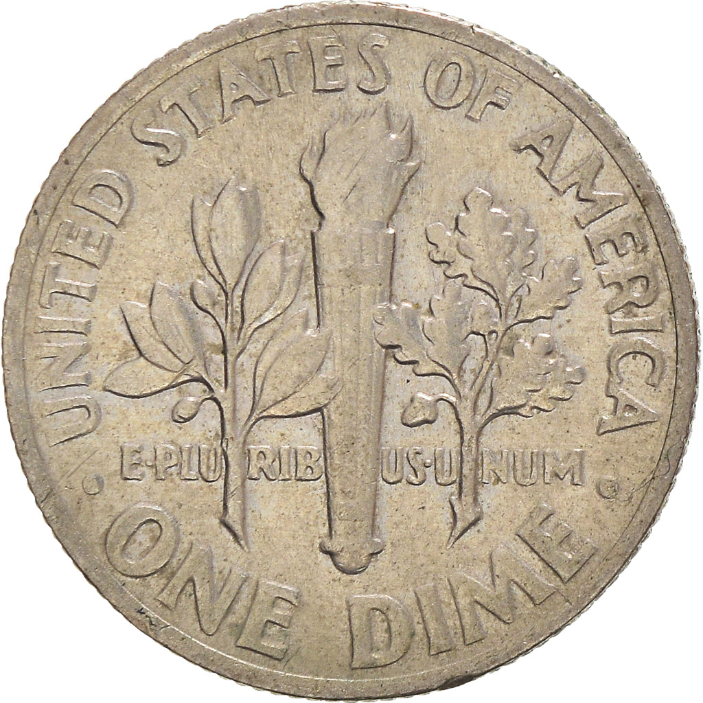 Moneta, USA, Roosevelt Dime, Dime, 1967, U.S. Mint, AU(55-58), Miedź-Nikiel