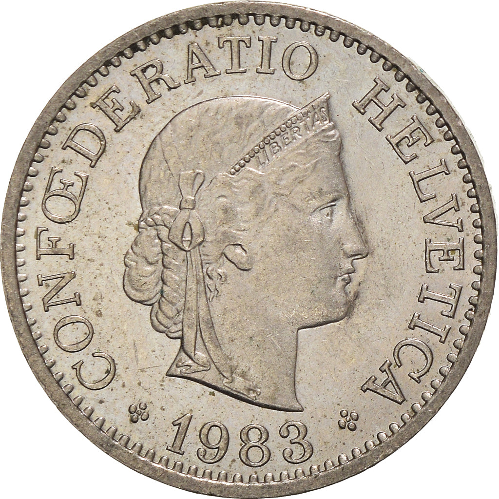 Monnaie, Suisse, 10 Rappen, 1983, Bern, SUP, Cupro-nickel, KM:27