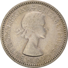 Coin, Great Britain, Elizabeth II, Shilling, 1953, VF(30-35), Copper-nickel