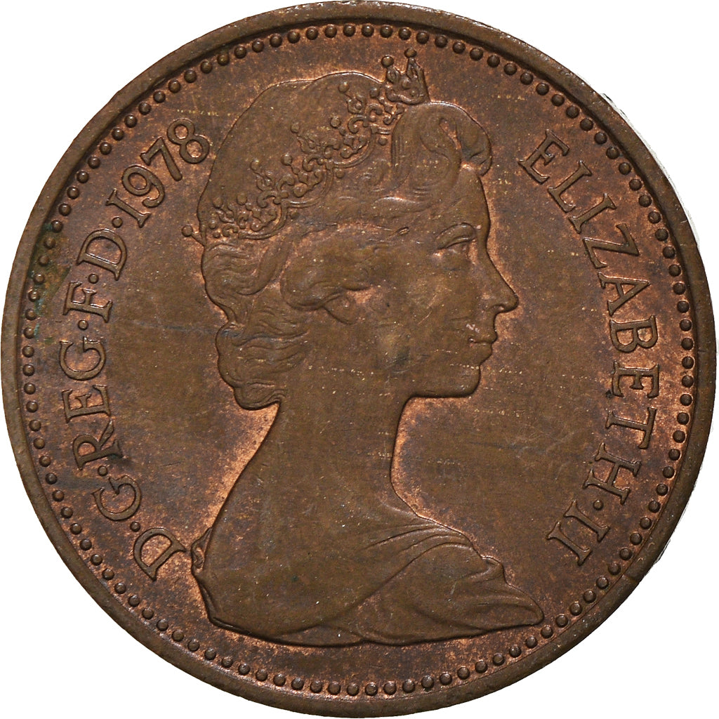 Monnaie, Grande-Bretagne, Elizabeth II, New Penny, 1978, TTB+, Bronze, KM:915