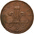Munten, Groot Bretagne, Elizabeth II, 2 New Pence, 1978, ZF, Bronzen, KM:916