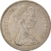Moneta, Gran Bretagna, Elizabeth II, 10 New Pence, 1974, BB, Rame-nichel, KM:912