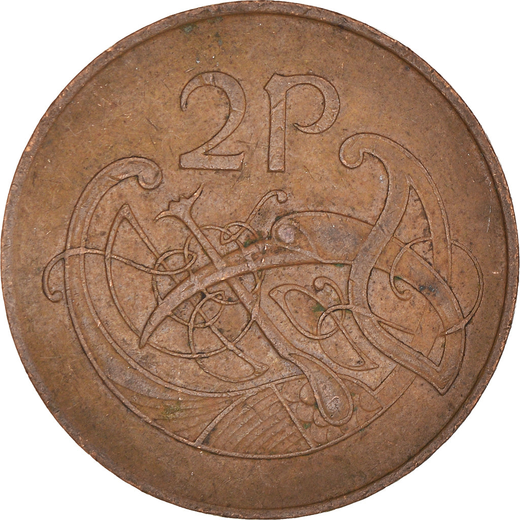 Coin, IRELAND REPUBLIC, 2 Pence, 1979, EF(40-45), Bronze, KM:21