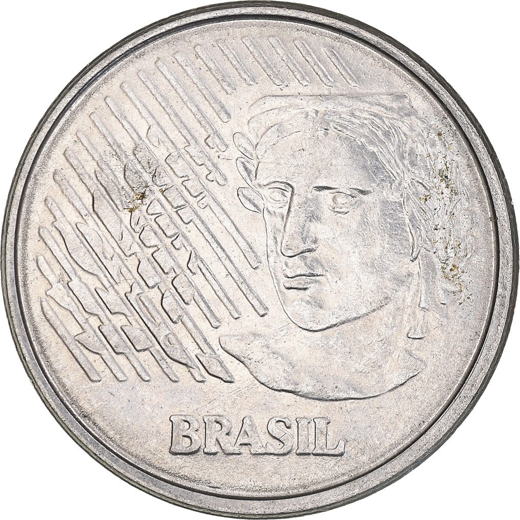 Coin, Brazil, Real, 1994, AU(55-58), Stainless Steel, KM:636