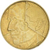 Moneta, Belgio, 5 Francs, 5 Frank, 1993, BB, Ottone o alluminio-bronzo, KM:163