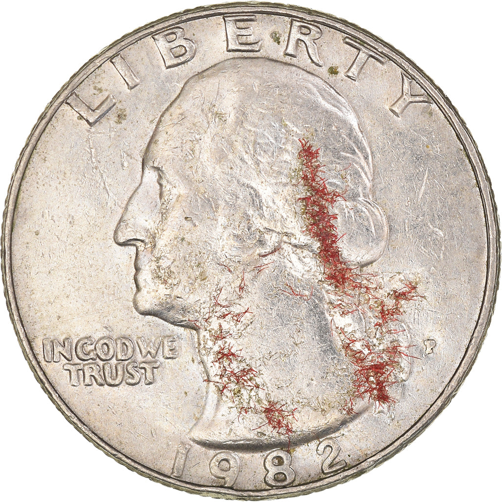 Moneta, Stati Uniti, Washington Quarter, Quarter, 1982, U.S. Mint, Philadelphia