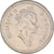 Moneta, Canada, Elizabeth II, 5 Cents, 1990, Royal Canadian Mint, Ottawa, BB+