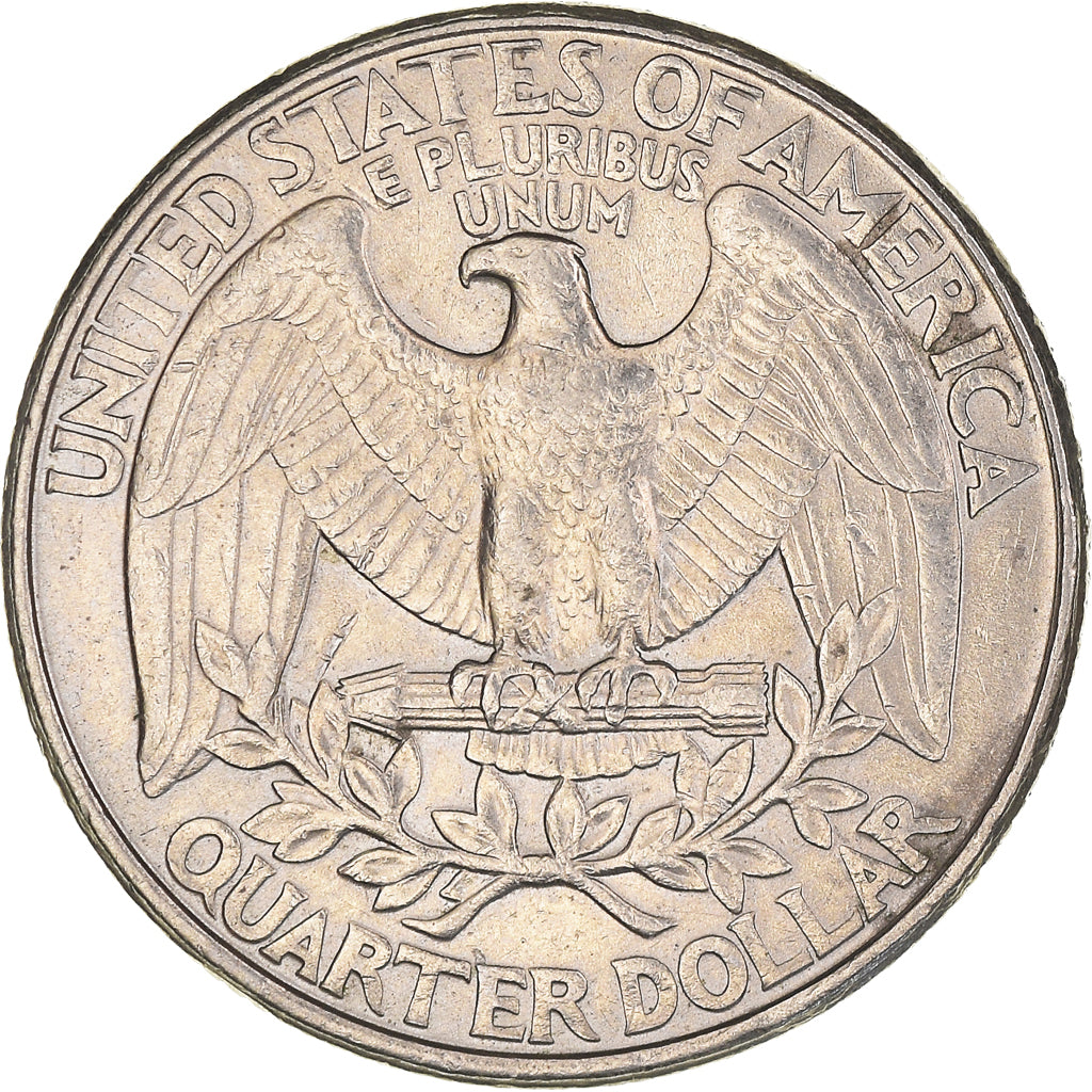 Coin, United States, Washington Quarter, Quarter, 1996, U.S. Mint, Denver