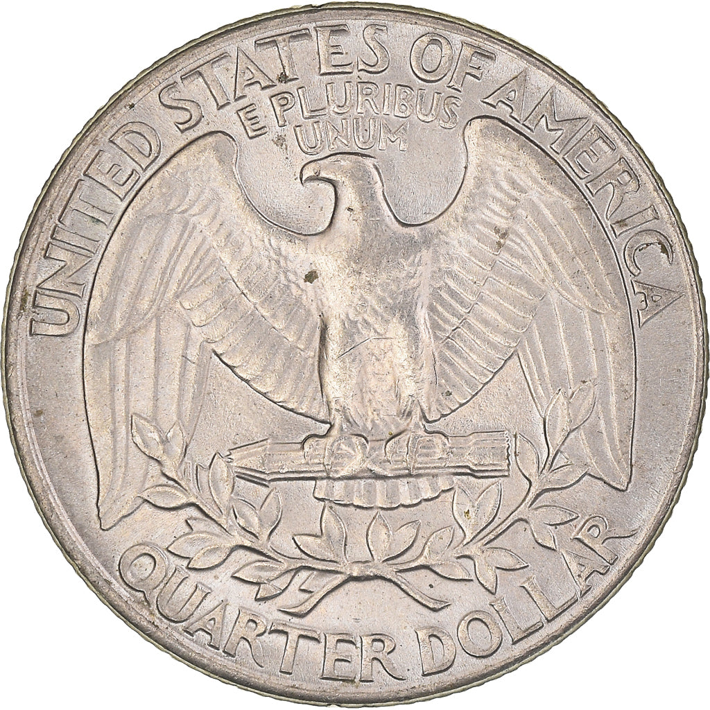 Coin, United States, Washington Quarter, Quarter, 1990, U.S. Mint, Denver