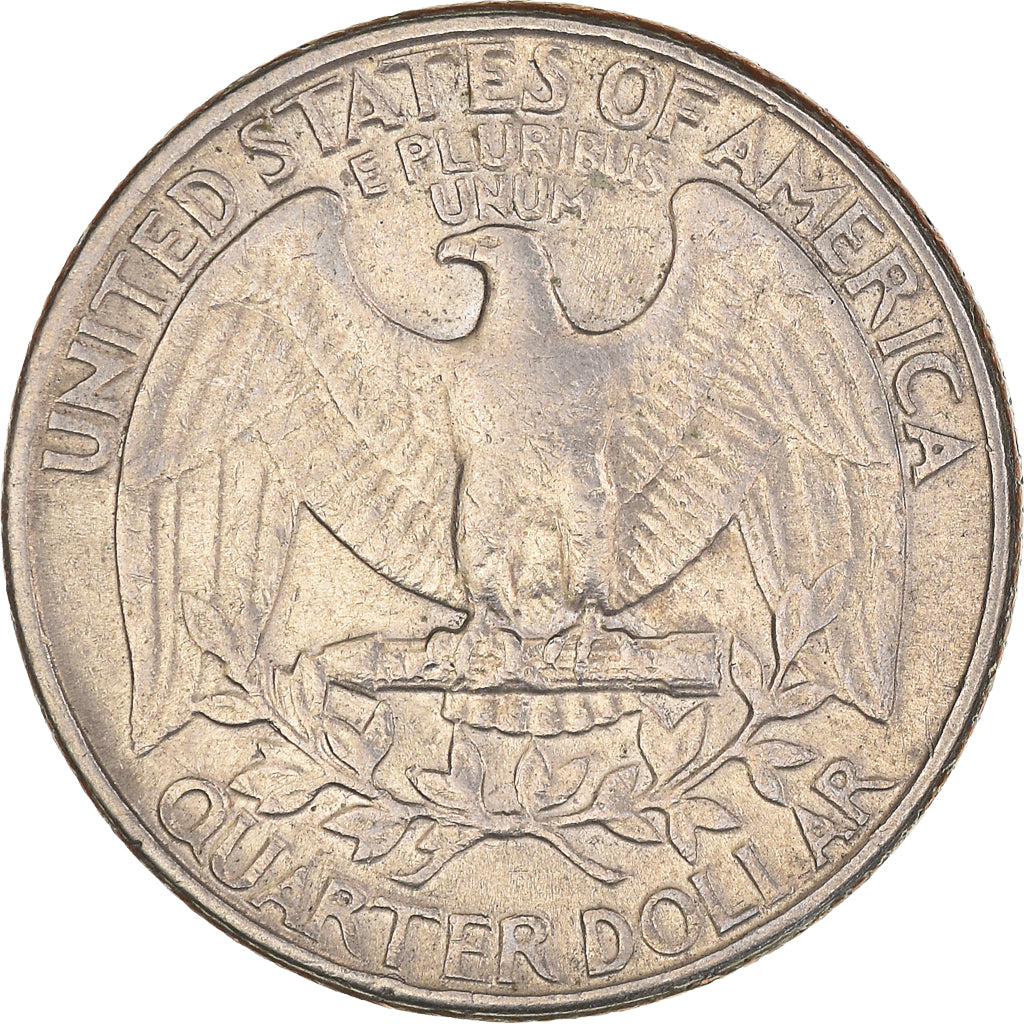 Coin, United States, Washington Quarter, Quarter, 1982, U.S. Mint, Denver