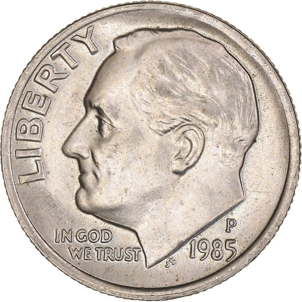 Moneda, Estados Unidos, Roosevelt Dime, Dime, 1985, U.S. Mint, Philadelphia