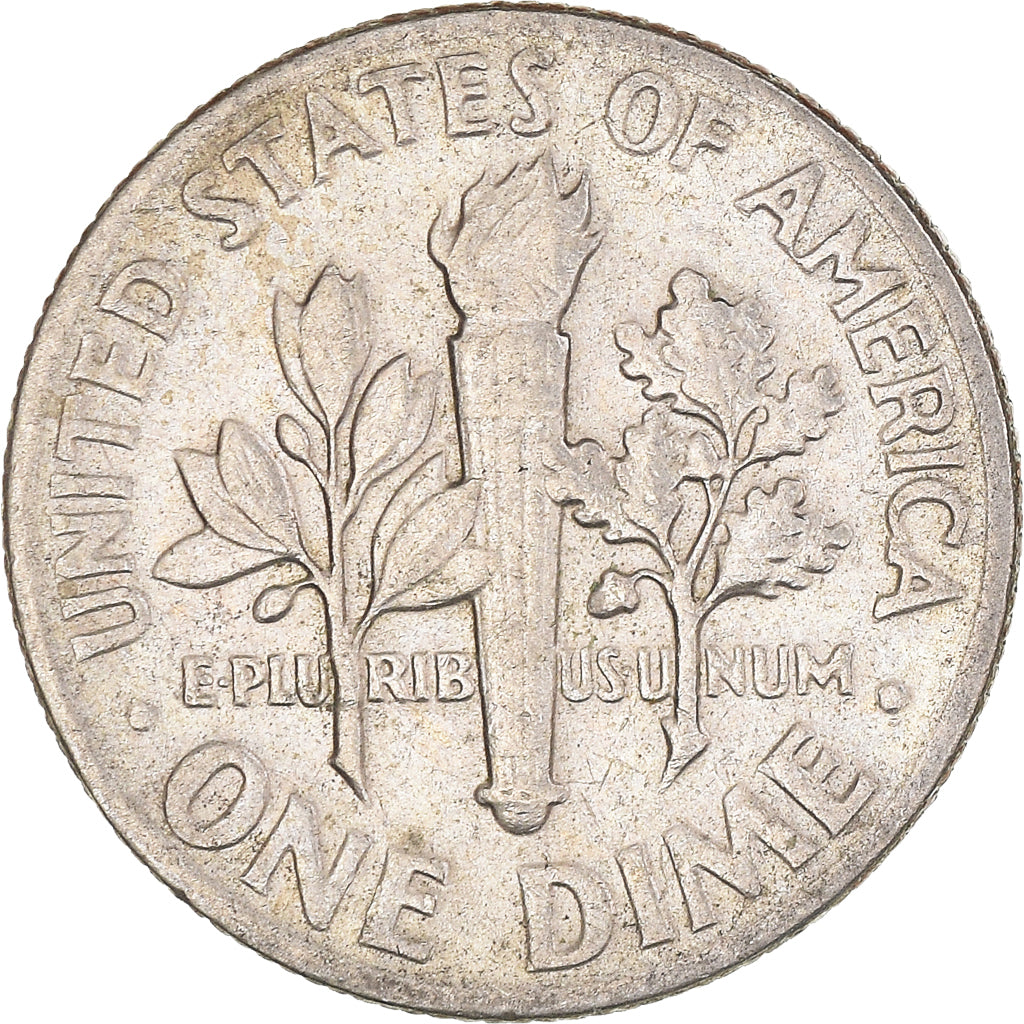 Coin, United States, Roosevelt Dime, Dime, 1974, U.S. Mint, Philadelphia